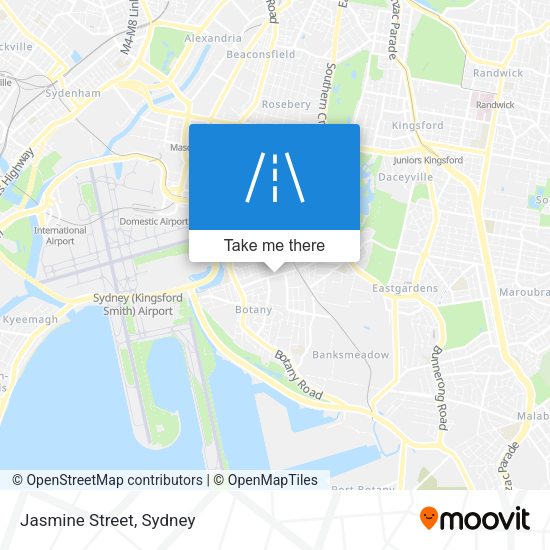 Jasmine Street map