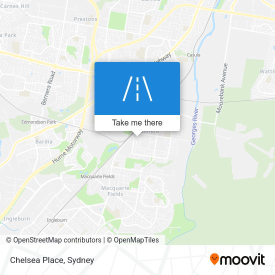Chelsea Place map