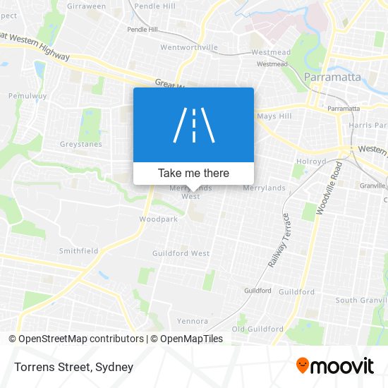 Torrens Street map