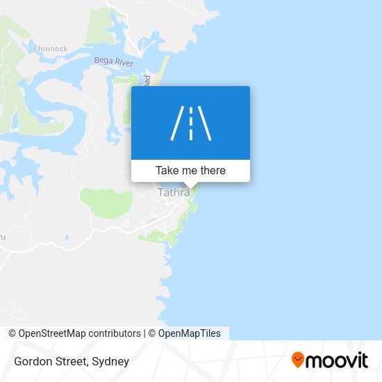 Gordon Street map