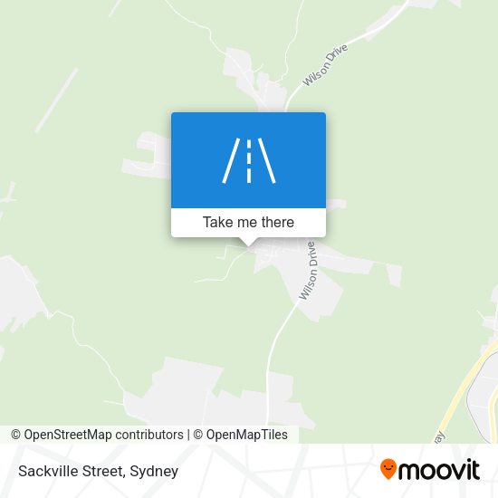 Sackville Street map