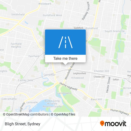 Bligh Street map