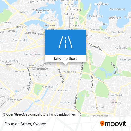 Douglas Street map