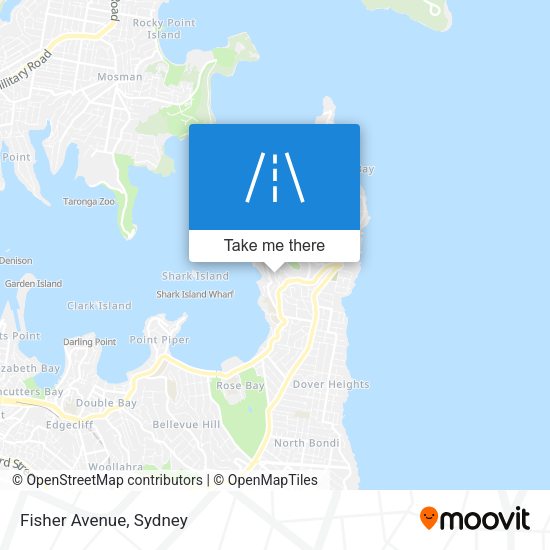Fisher Avenue map
