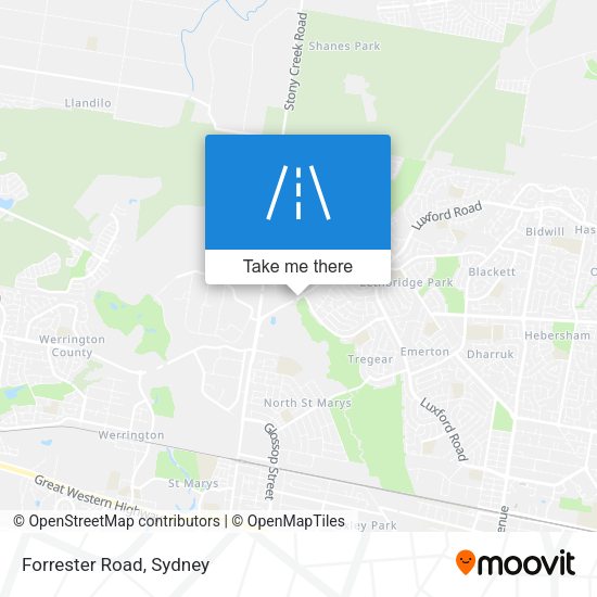 Forrester Road map