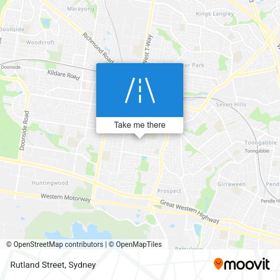 Rutland Street map