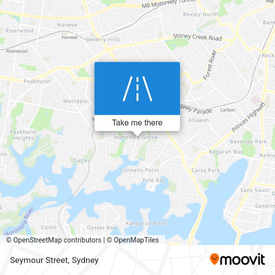 Seymour Street map