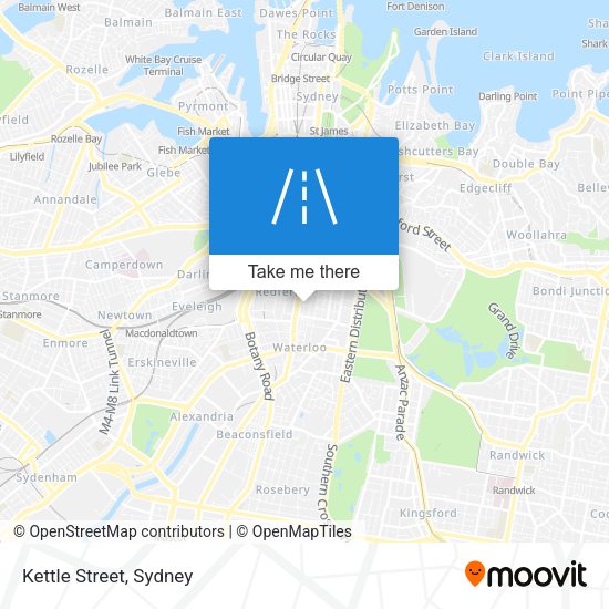Kettle Street map