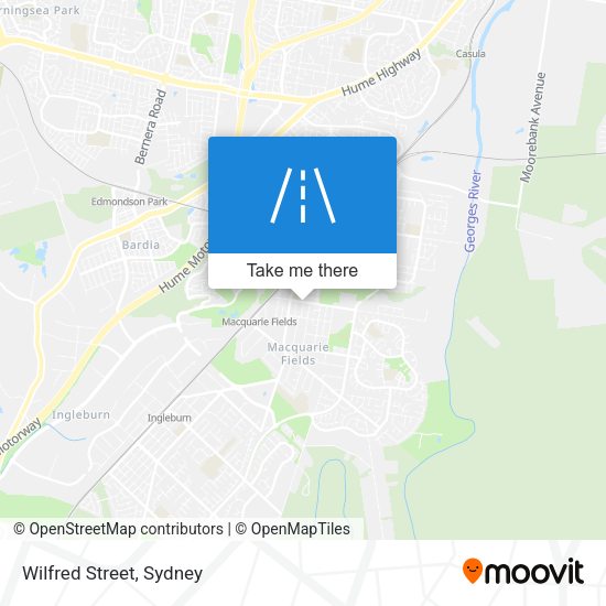 Wilfred Street map