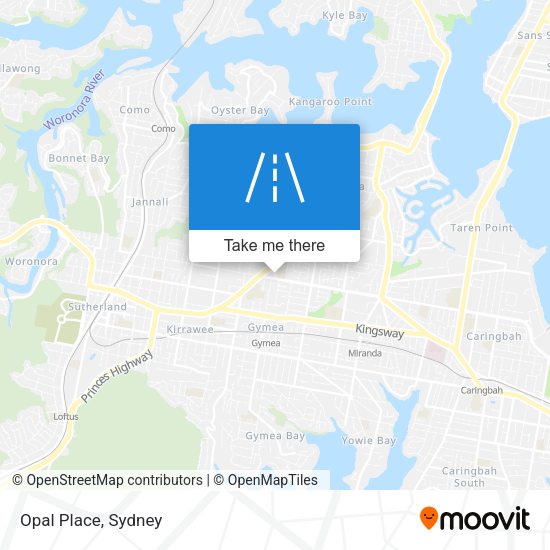 Opal Place map