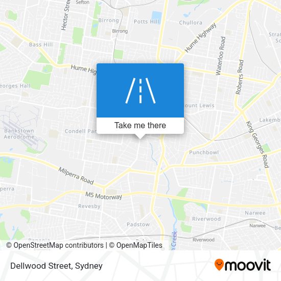 Dellwood Street map