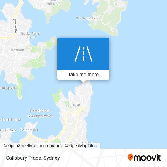 Salisbury Place map