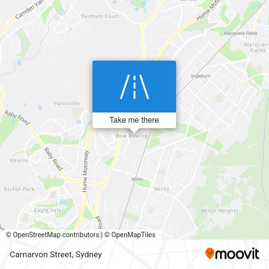 Carnarvon Street map