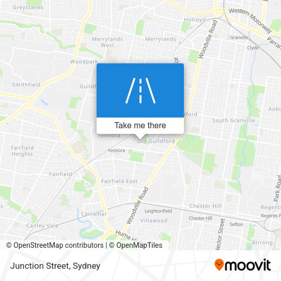 Junction Street map