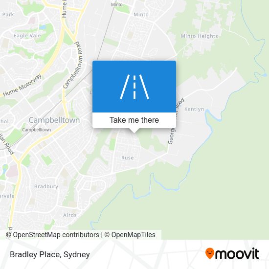 Bradley Place map