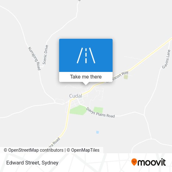 Edward Street map