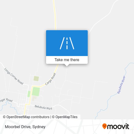 Moorbel Drive map