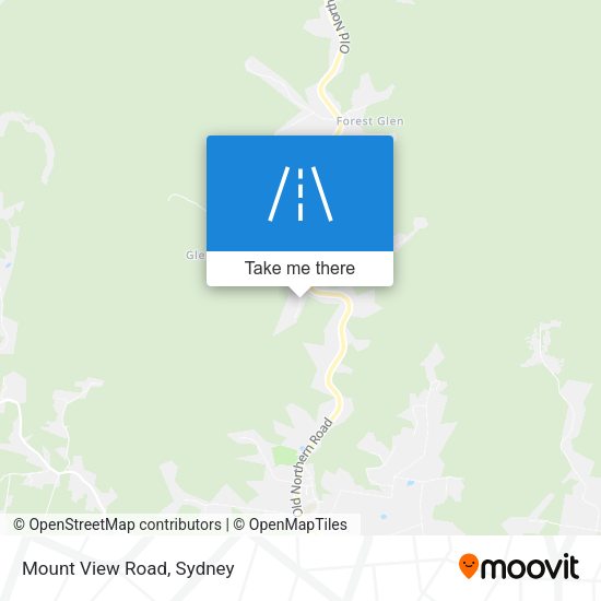 Mount View Road map