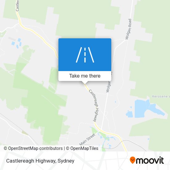 Castlereagh Highway map