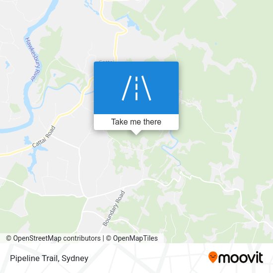 Pipeline Trail map