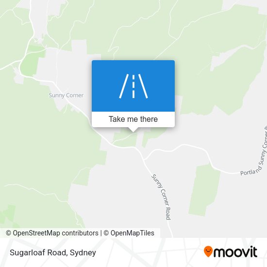 Sugarloaf Road map
