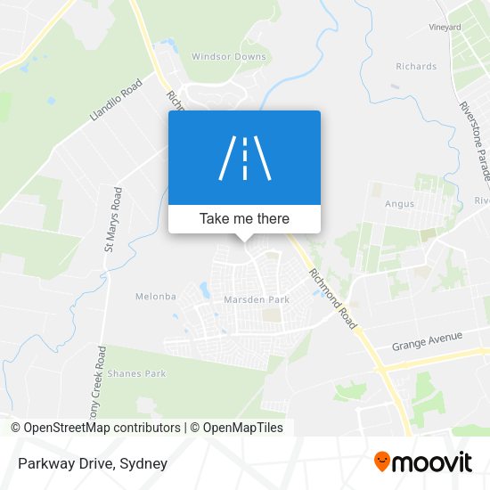 Parkway Drive map