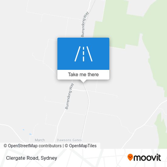 Clergate Road map