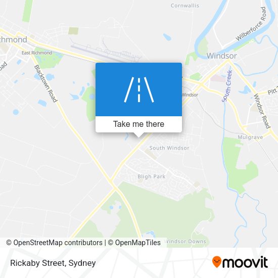 Rickaby Street map