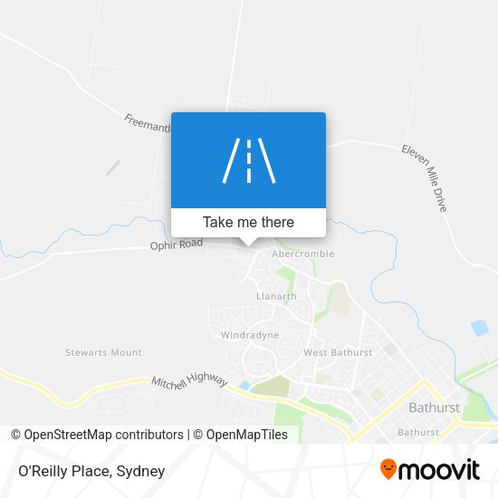 O'Reilly Place map