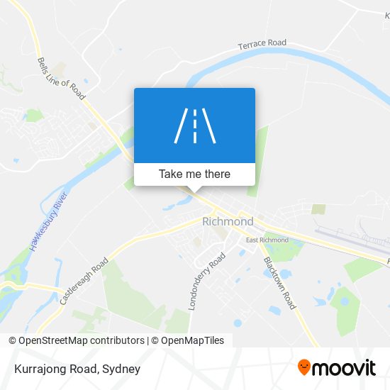 Kurrajong Road map