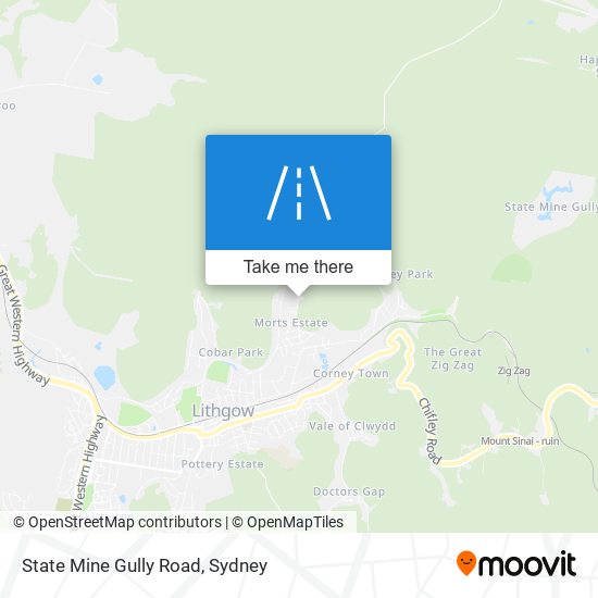 Mapa State Mine Gully Road