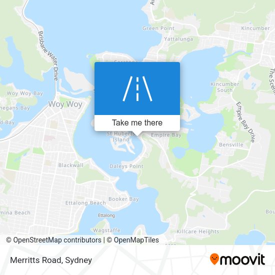 Merritts Road map