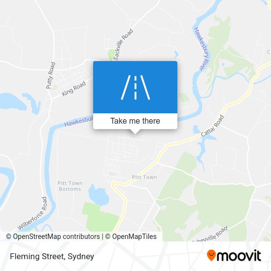Fleming Street map