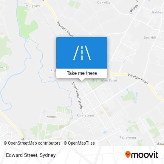 Edward Street map