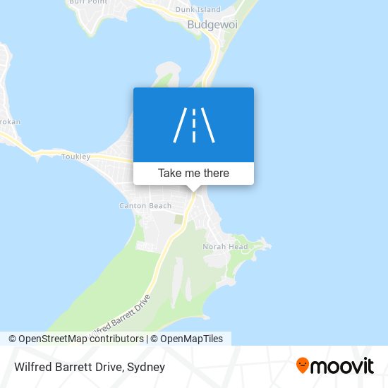 Wilfred Barrett Drive map