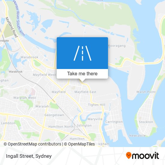 Ingall Street map