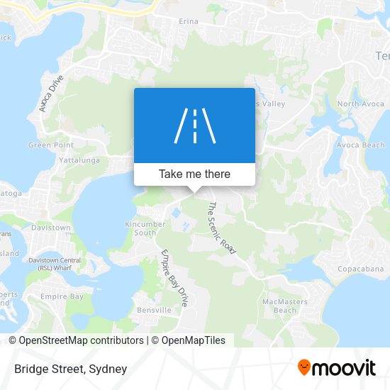 Bridge Street map