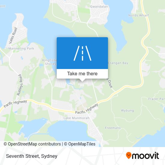 Seventh Street map
