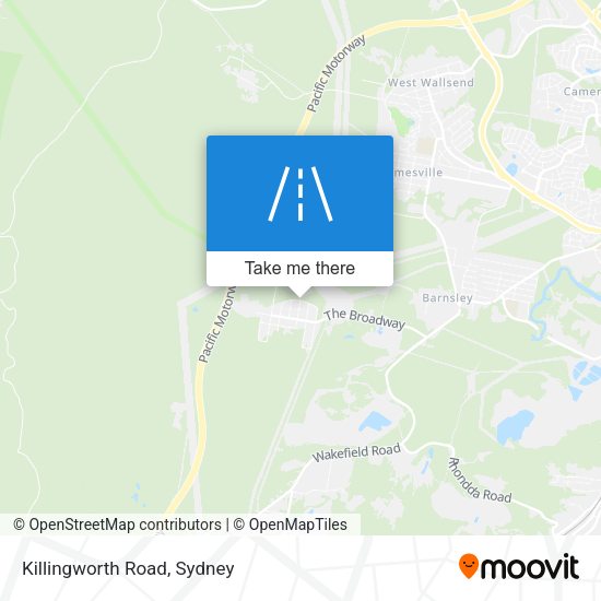 Killingworth Road map