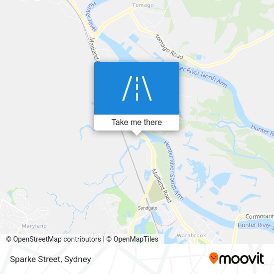 Sparke Street map