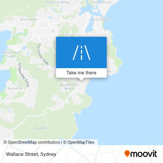 Wallace Street map