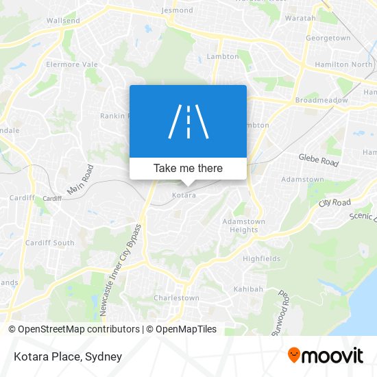 Kotara Place map