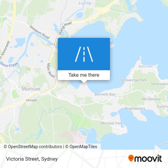 Victoria Street map