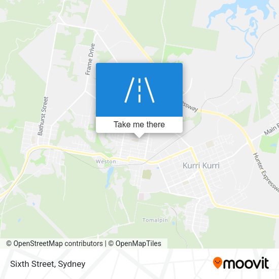 Sixth Street map