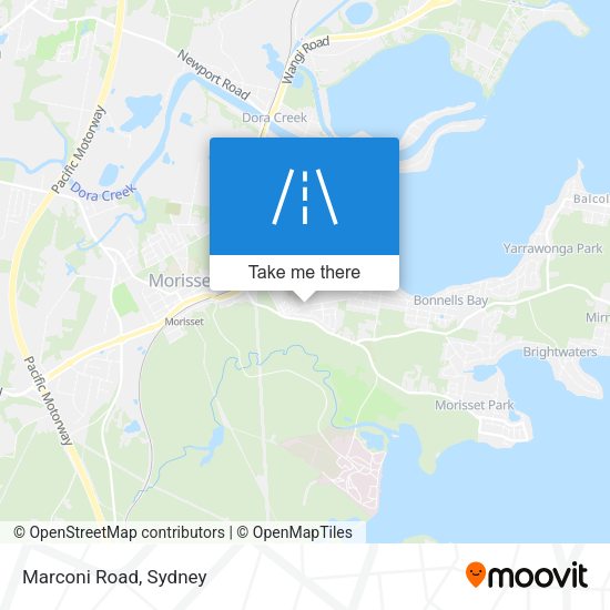 Marconi Road map