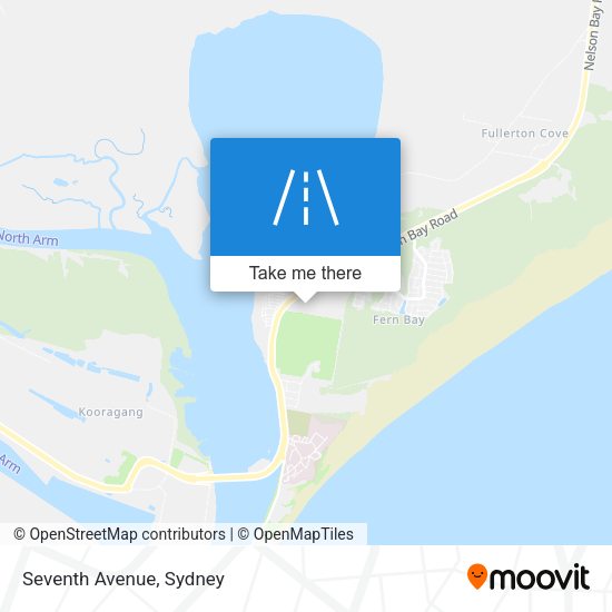 Seventh Avenue map