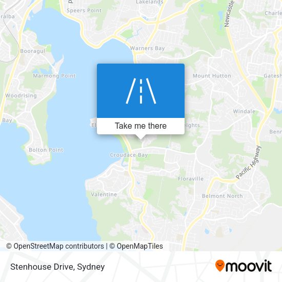 Stenhouse Drive map