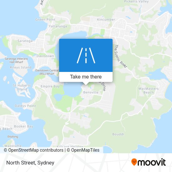 North Street map