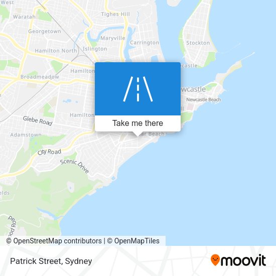 Patrick Street map