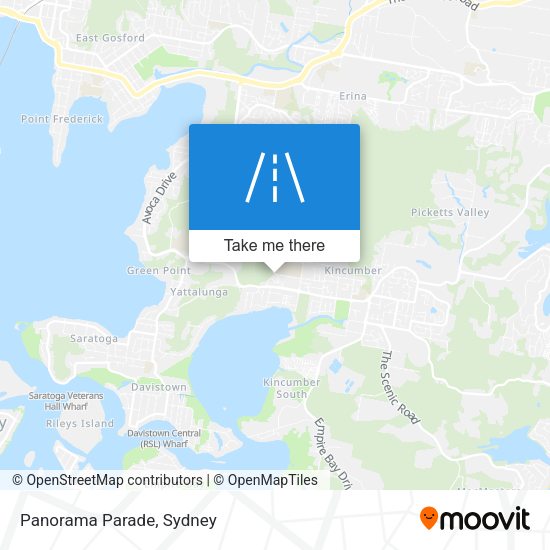 Panorama Parade map